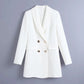Long Formal Blazer Coat