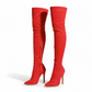 Pointed Toe Thigh High Boots
