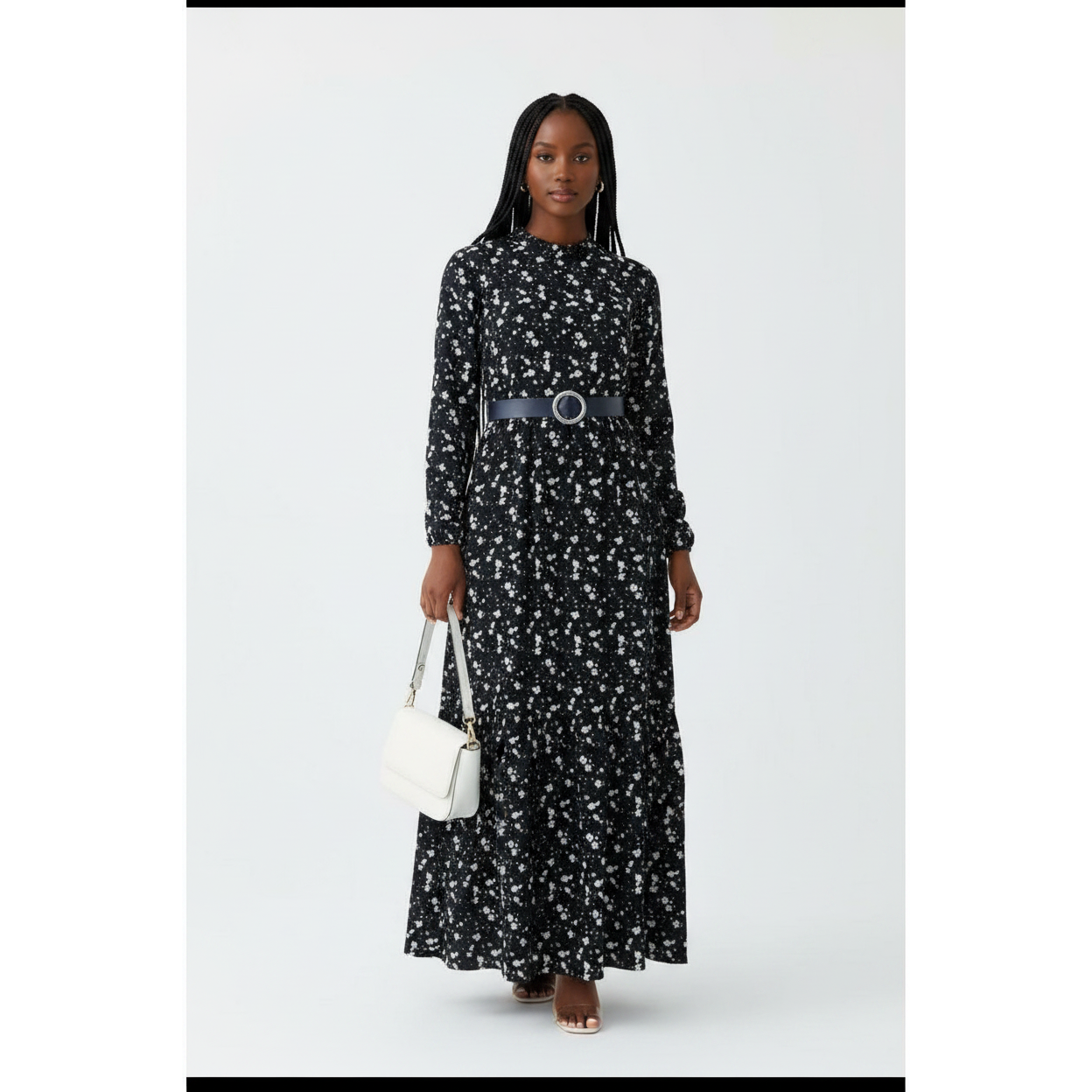 Floral Print Maxi Dress