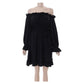 Off shoulders Long Sleeve Dress