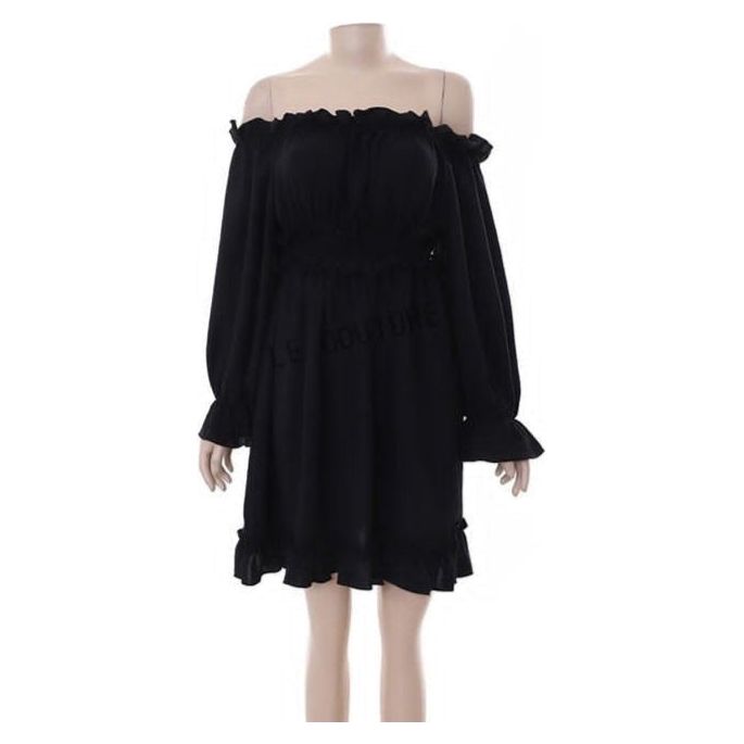 Off shoulders Long Sleeve Dress