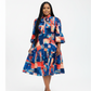 Floral Print Midi Dress