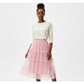 Patchwork Plain Tulle Skirts