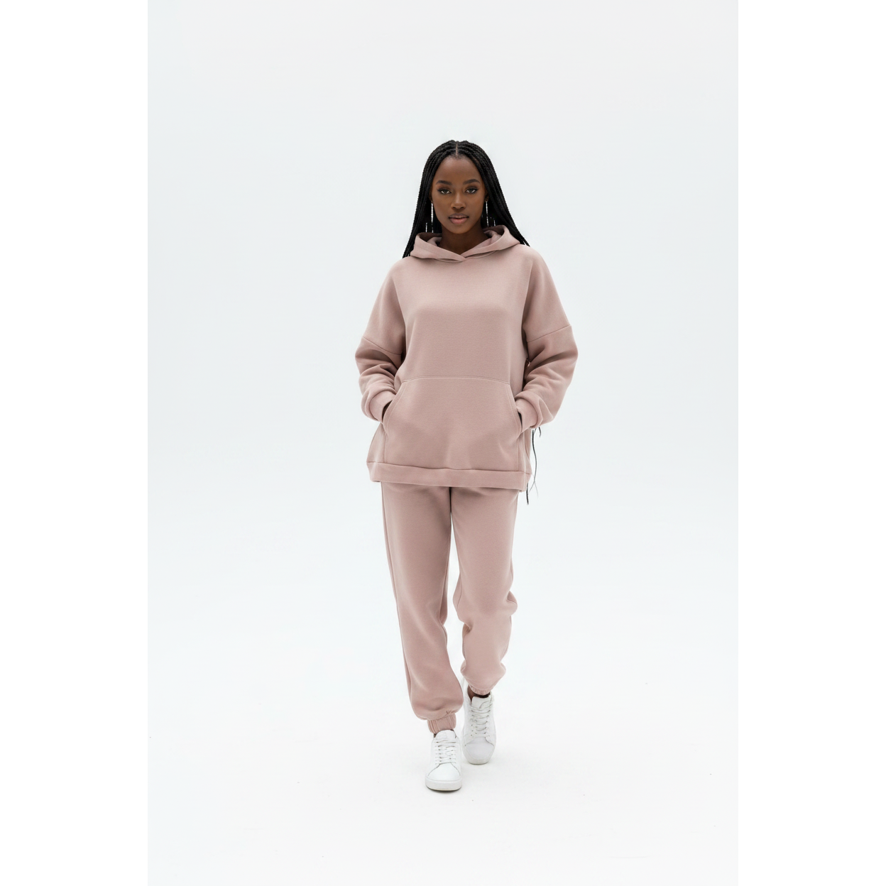 Oversized Hoodie Winter 2 Pieces