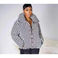 Plaid Bombared Jacket