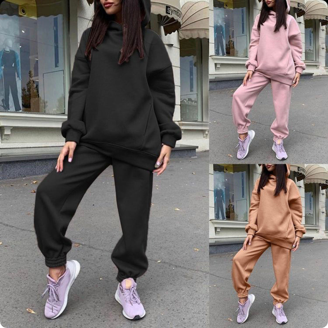 Hooded Winter Tracksuit Set — YELLOW SUB TRADING