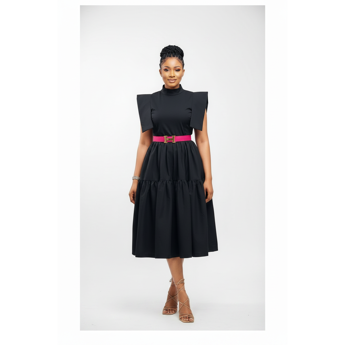 Sleeveless Midi Dress