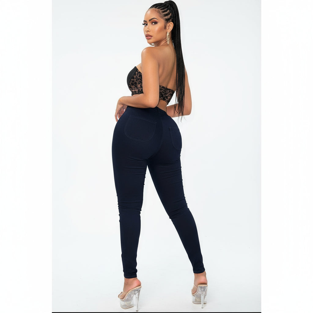 High Waisted Skinny Jeans