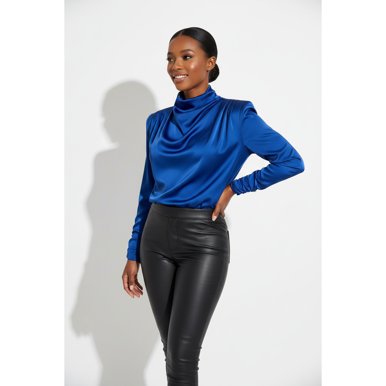 Puff Shoulder Long sleeve Blous