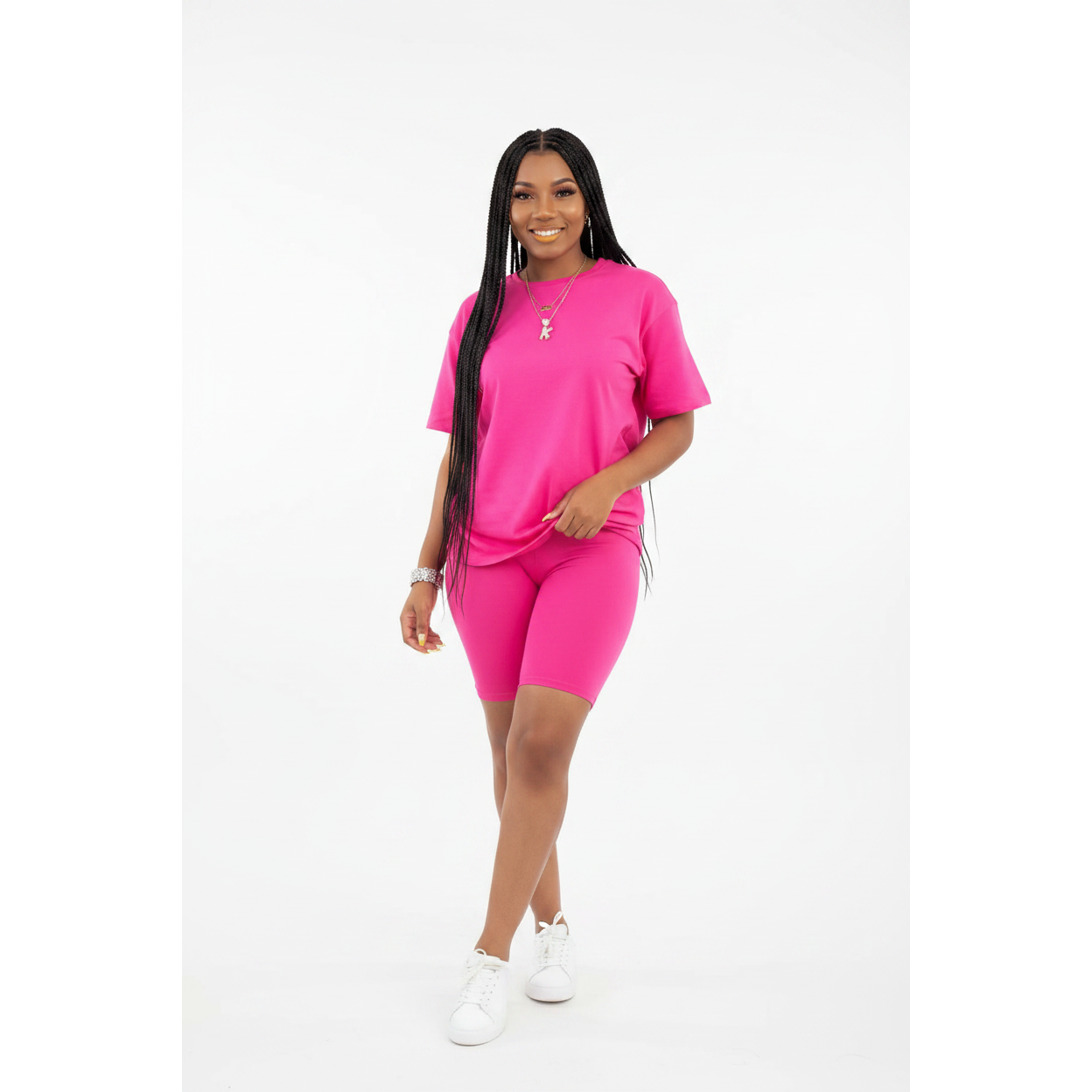 Short Sleeve T-shirt and Shorts 2 Pieces Set