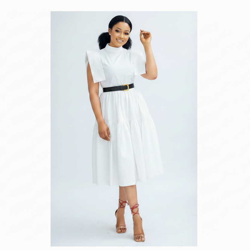 Sleeveless Midi Dress