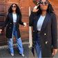 Long Formal Blazer Coat