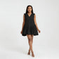 Sleeveless V-Neck Mini Dress