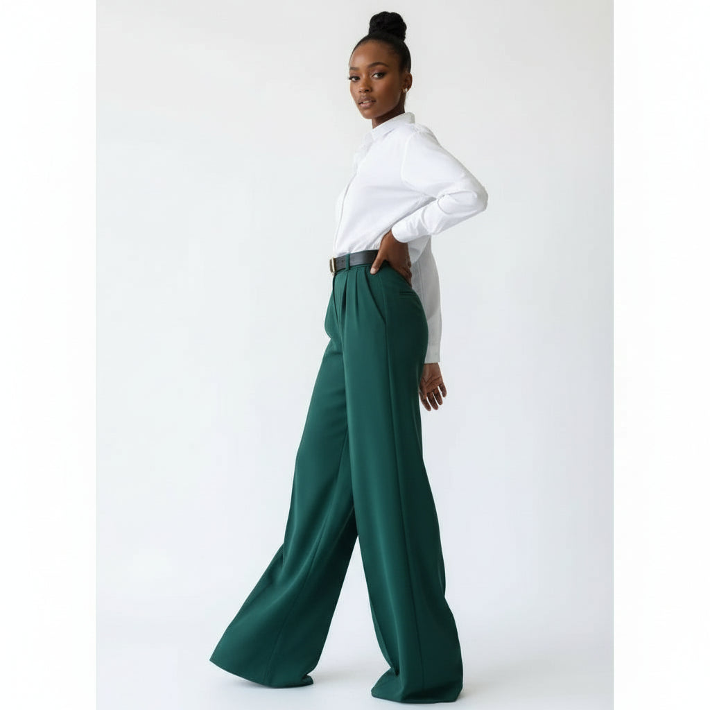 Oversized High Waisted Palazzo Pants