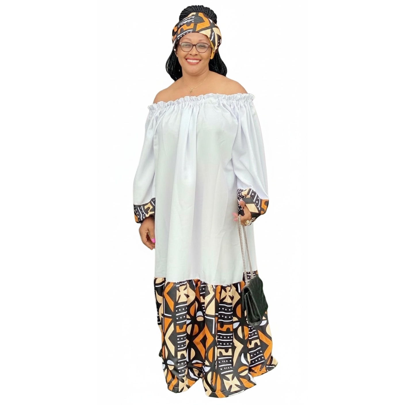 Off Shoulder Long Maxi Dress