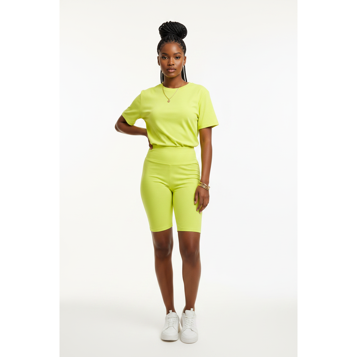 Short Sleeve T-shirt and Shorts 2 Pieces Set