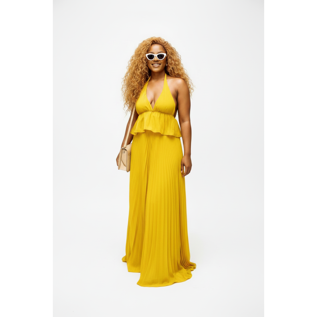 High Waisted Palazzo Pants and Crop Top Set