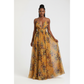 V-Neck Floral print Long Summer Dress