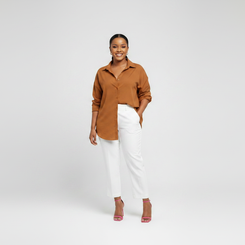 Vintage Side Slit Shirt