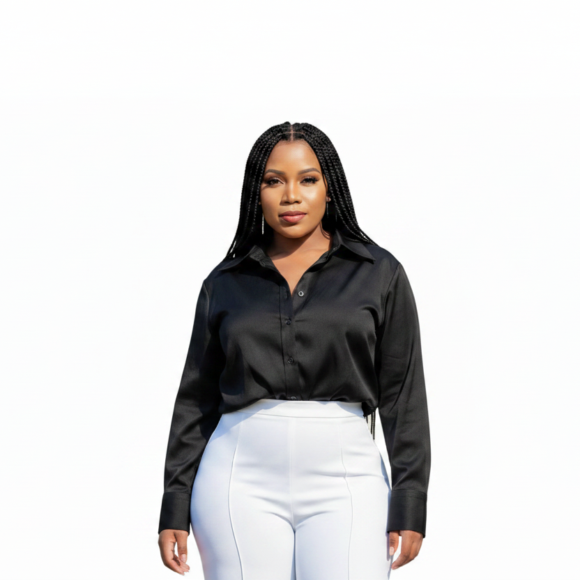 Long-sleeve Vintage Shirt Blouse