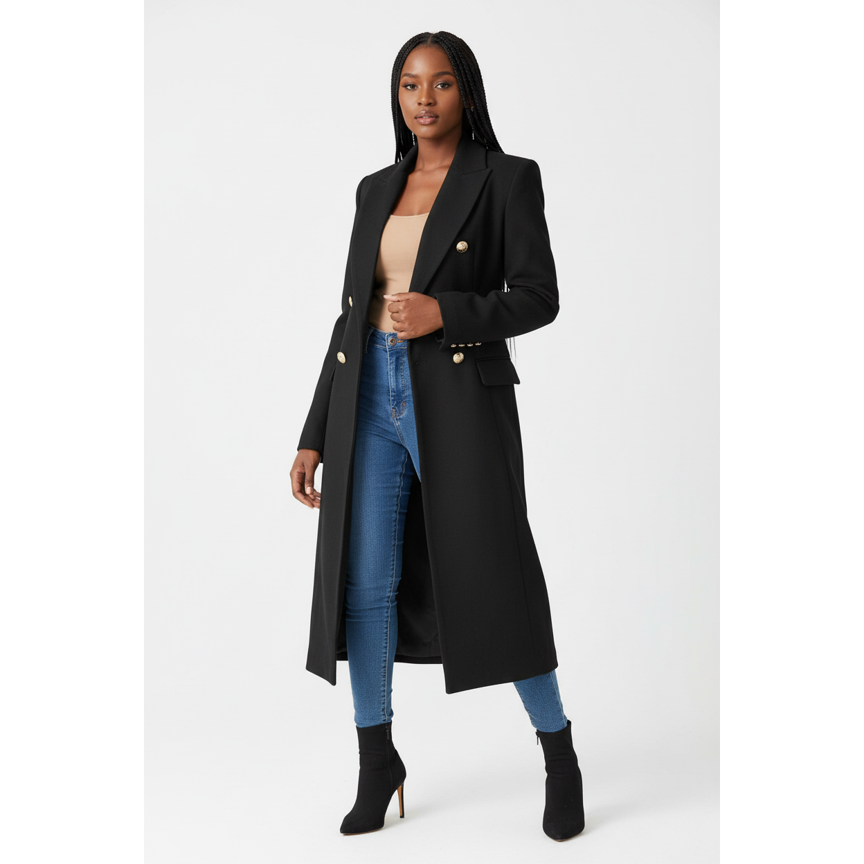 Double Breasted Trench Coat