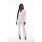 Bottom Slit Pant &  Blazer Ladies Formal Suit