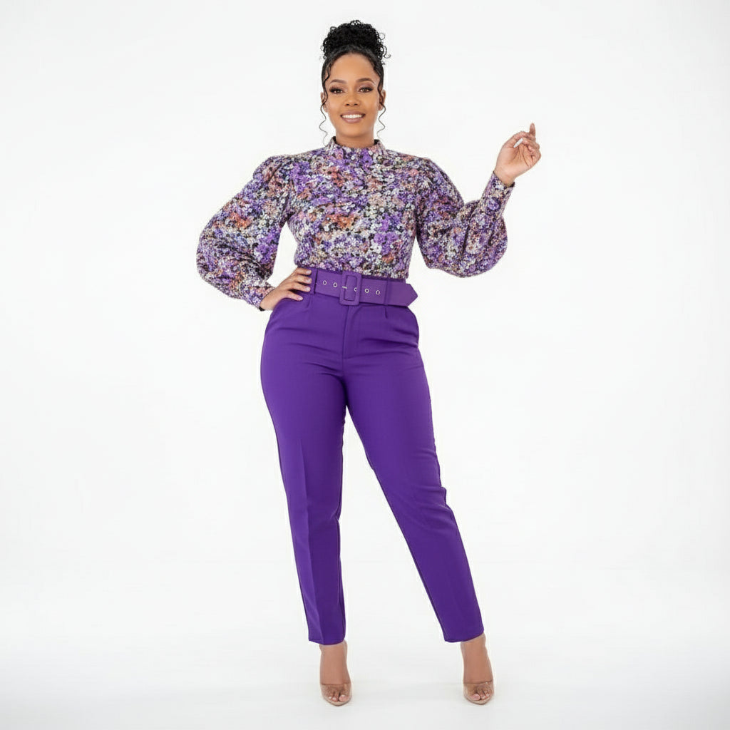 High Waisted skinny formal pants