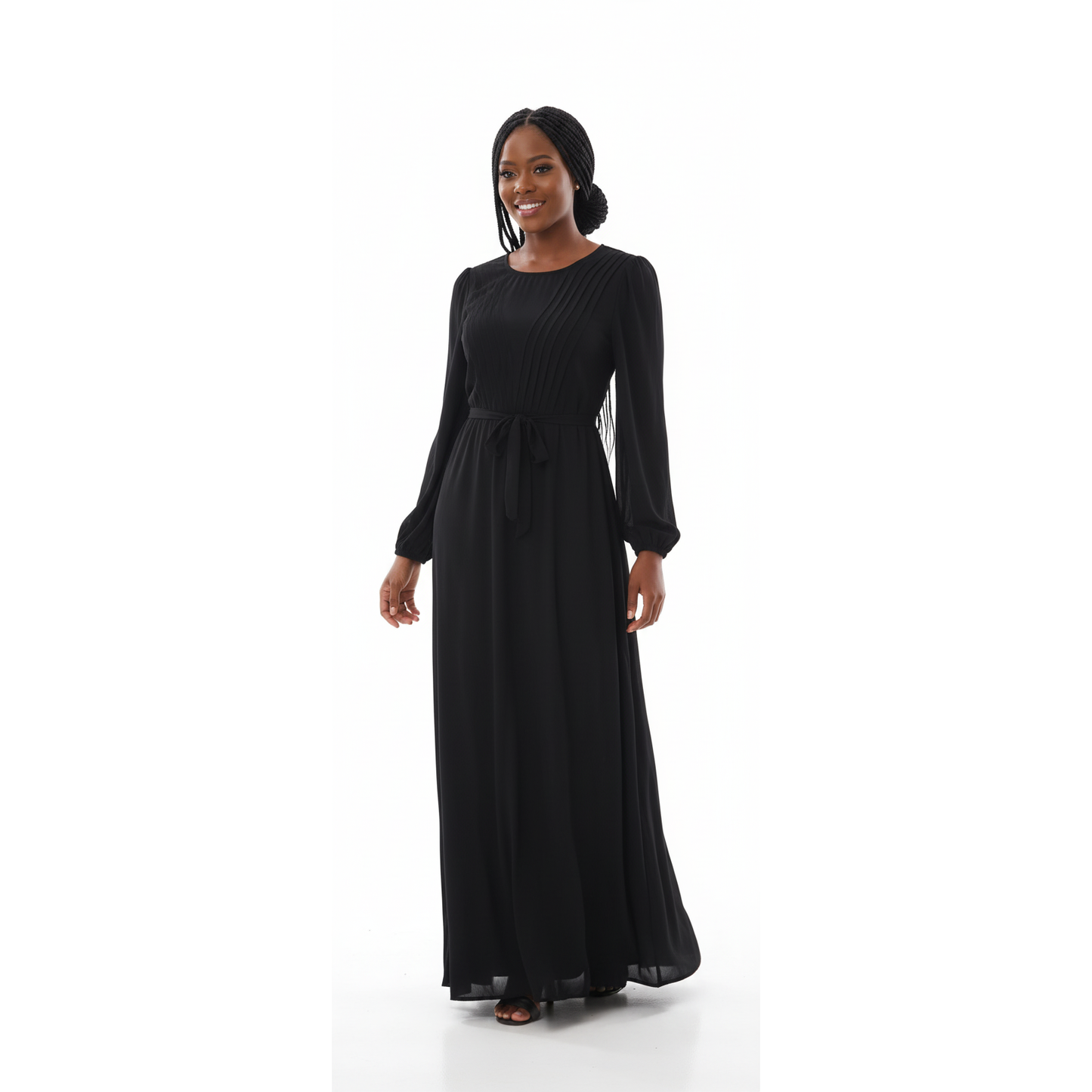 Long Sleeve Fashion Maxi Dress