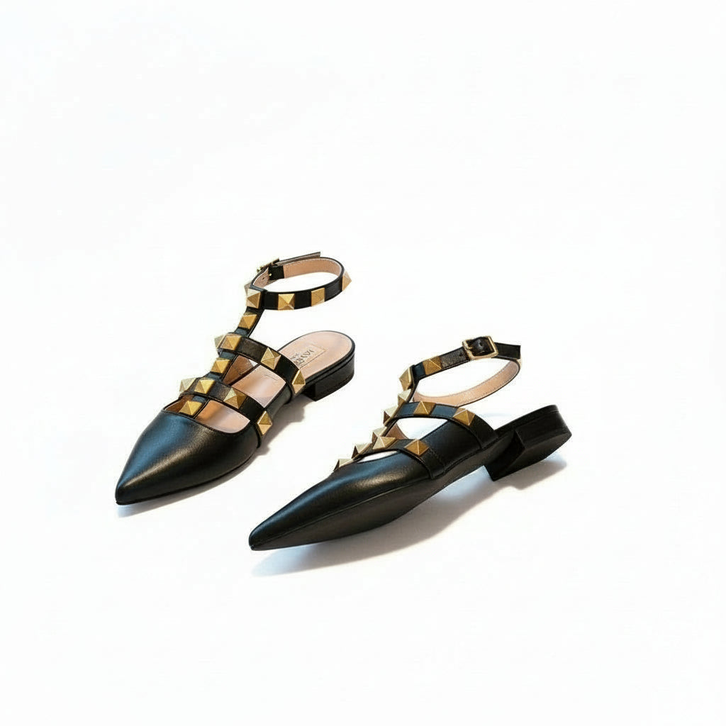 Studded Gladiator Sandals