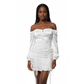 Bodycon Off Shoulder Mini Dress