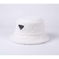 Winter Wool Bucket Fluffy Warm Hat