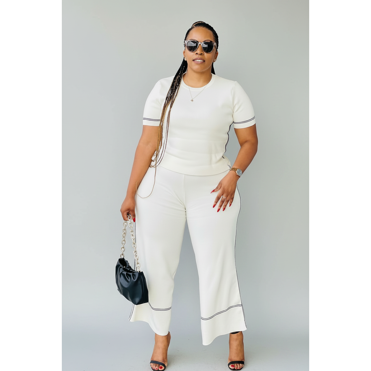 Tracksuit Sweater Set