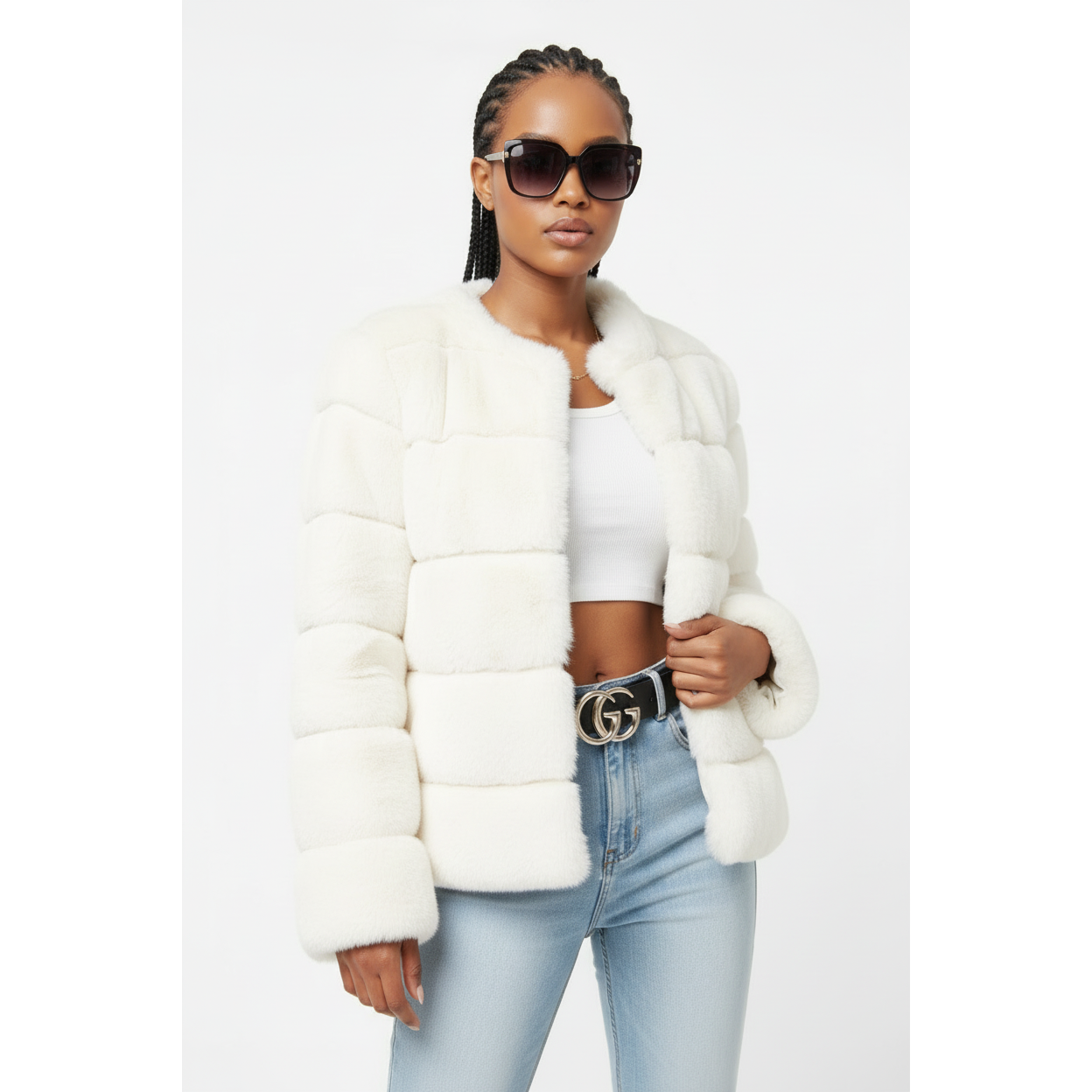 Winter Faux Fur Coat Winter Jacket
