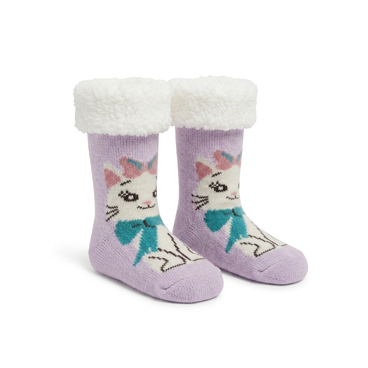 Womens Fuzzy Winter Character Socks
