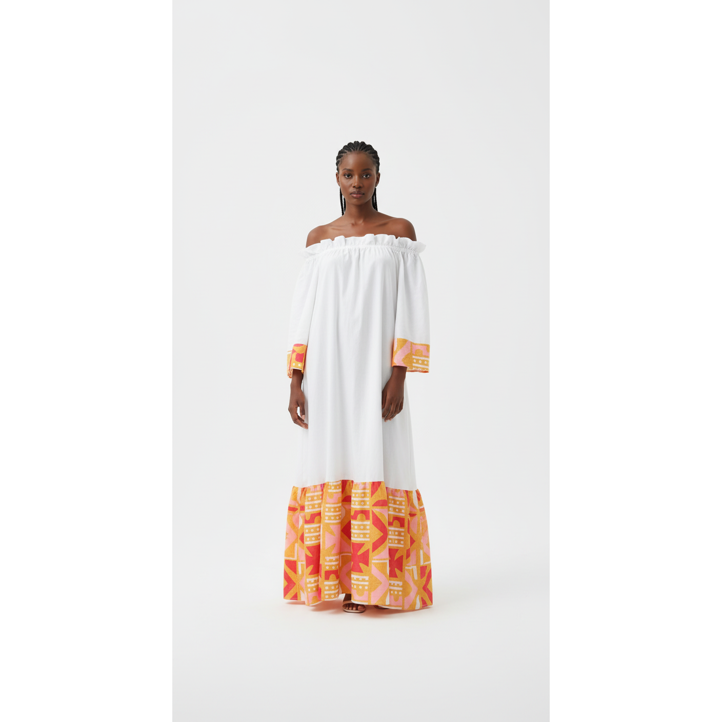 Off Shoulder Long Maxi Dress