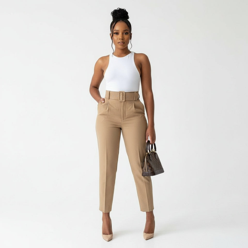 High Waisted skinny formal pants