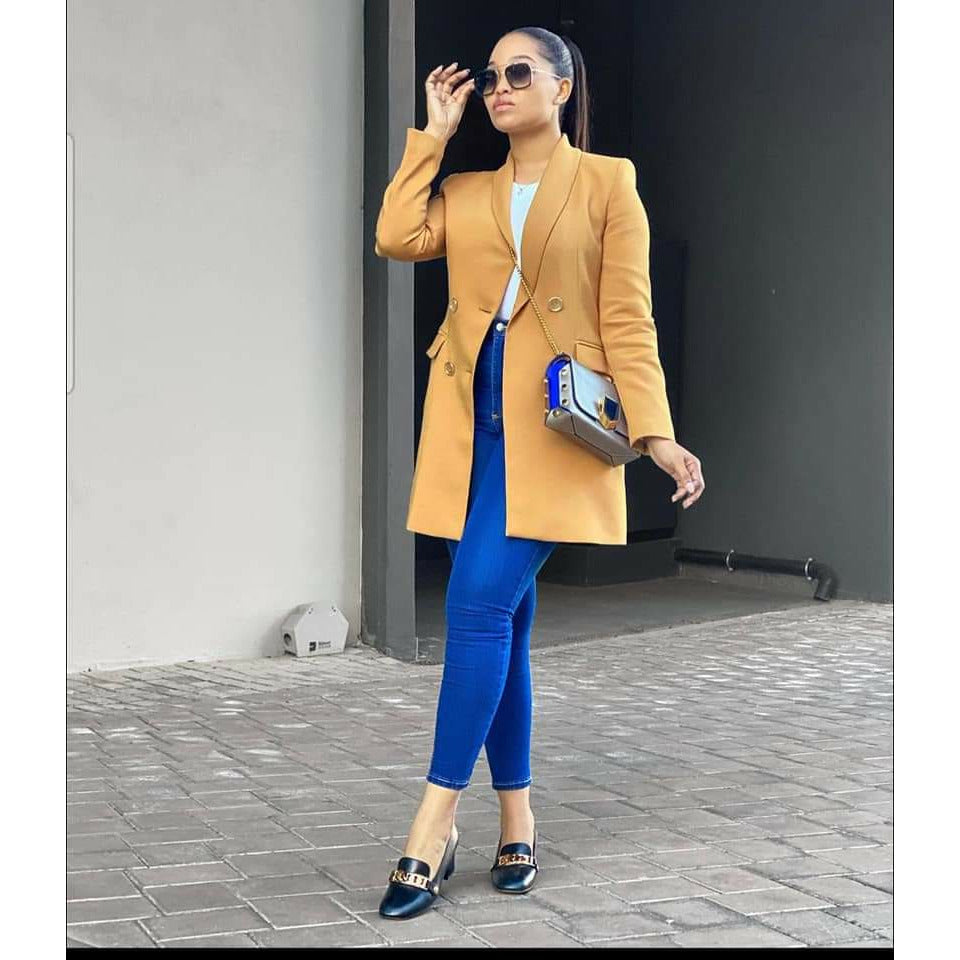 Long Formal Blazer Coat – YELLOW SUB TRADING - Main Image