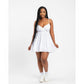 Deep V-Neck Mini Dress