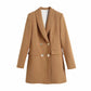Long Formal Blazer Coat