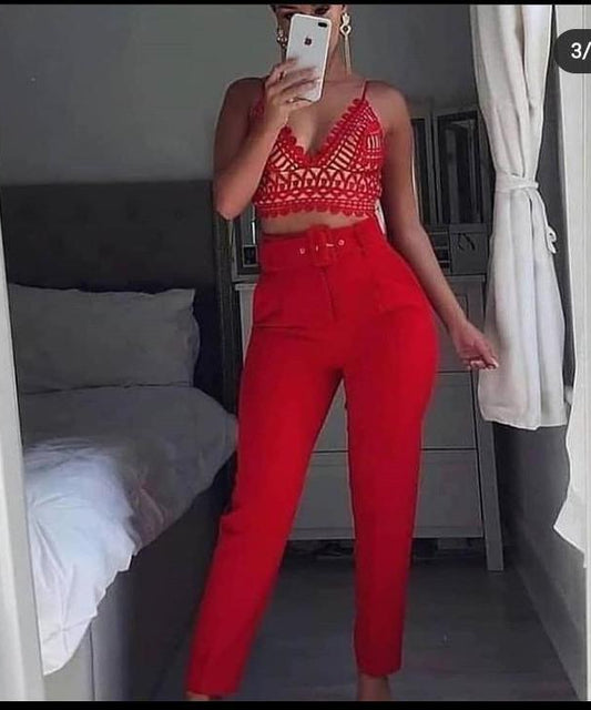 High Waisted skinny formal pants