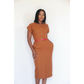 Button Detail Vintage Dress