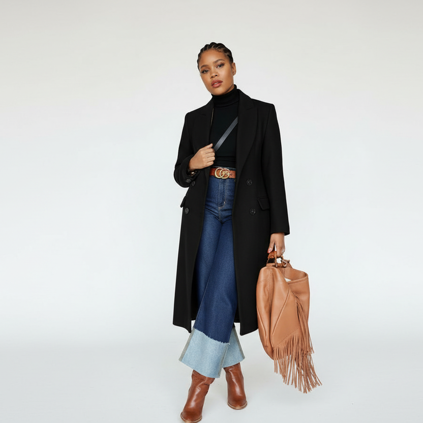 Double Breasted Long Coat – YELLOW SUB TRADING