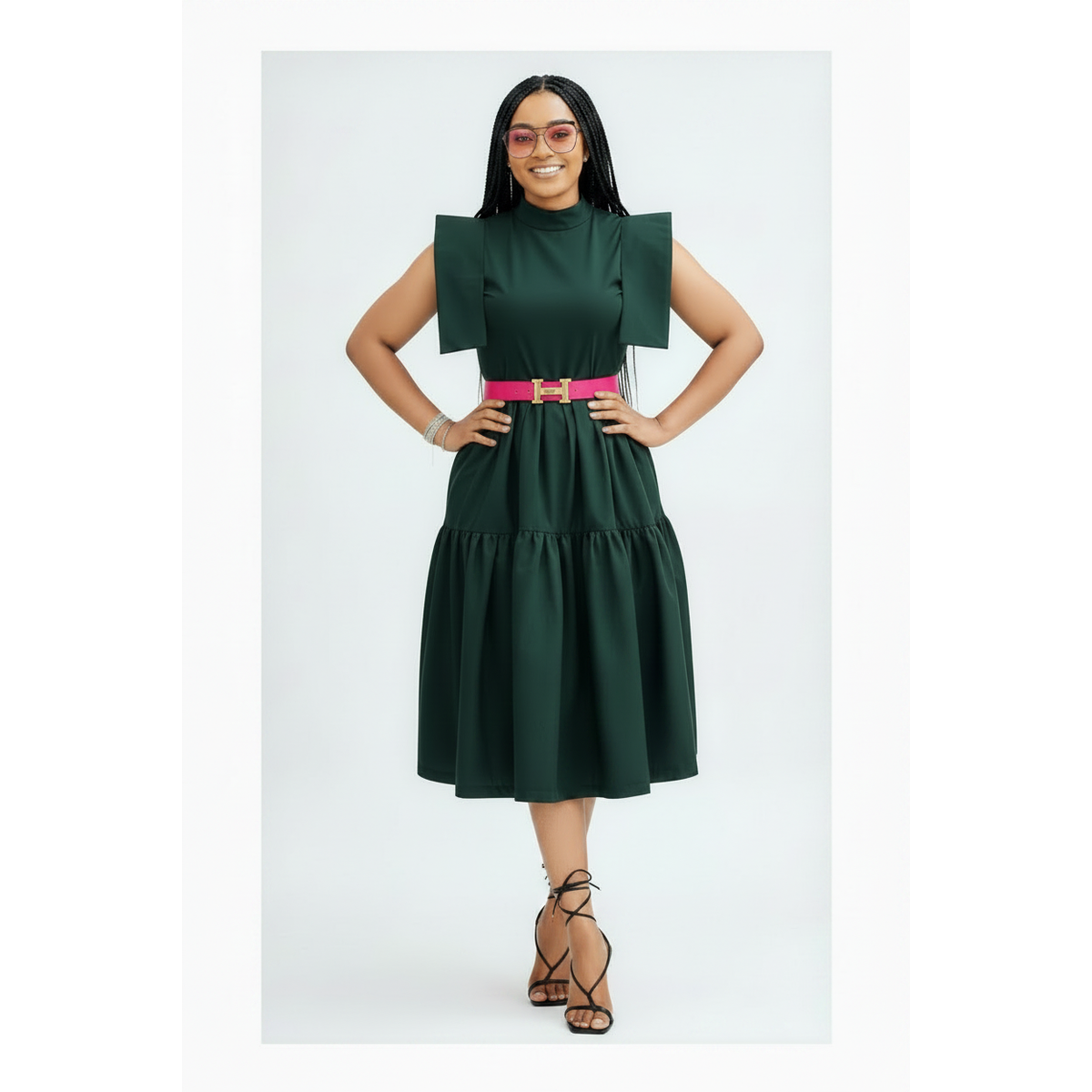 Sleeveless Midi Dress
