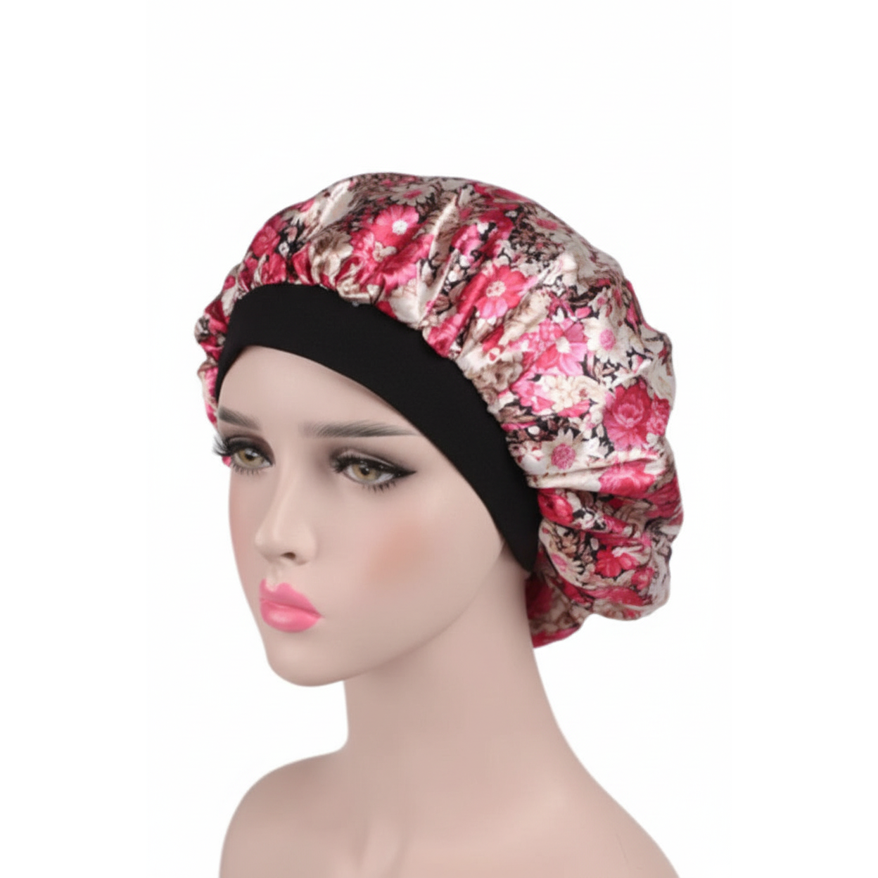 Satin Silk Bonnet Soft Satin Night Sleep Hat