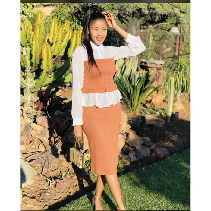 Sweater pencil skirt set hot sale