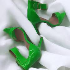 Ankle Strap Stiletto Heel Sandals.