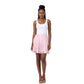 High-Waisted Fit Pleated Mini Skirt