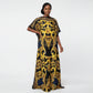 African Chiffon Loose Long Dashiki Traditional.