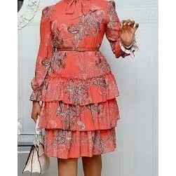 Layered Floral Maxi Dress