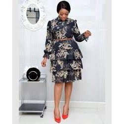 Layered Floral Maxi Dress